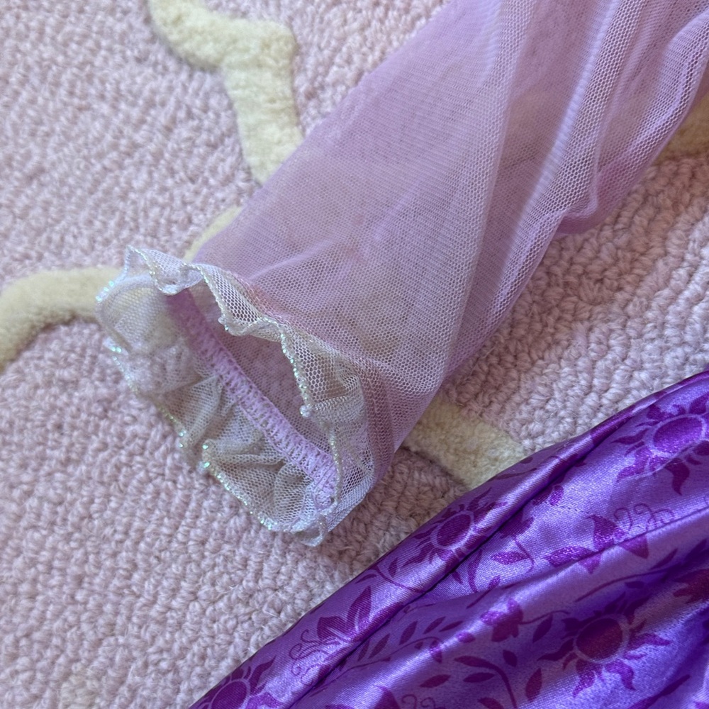 Disney Rapunzel Kids Costume Dress 4T - Picture 4 of 6
